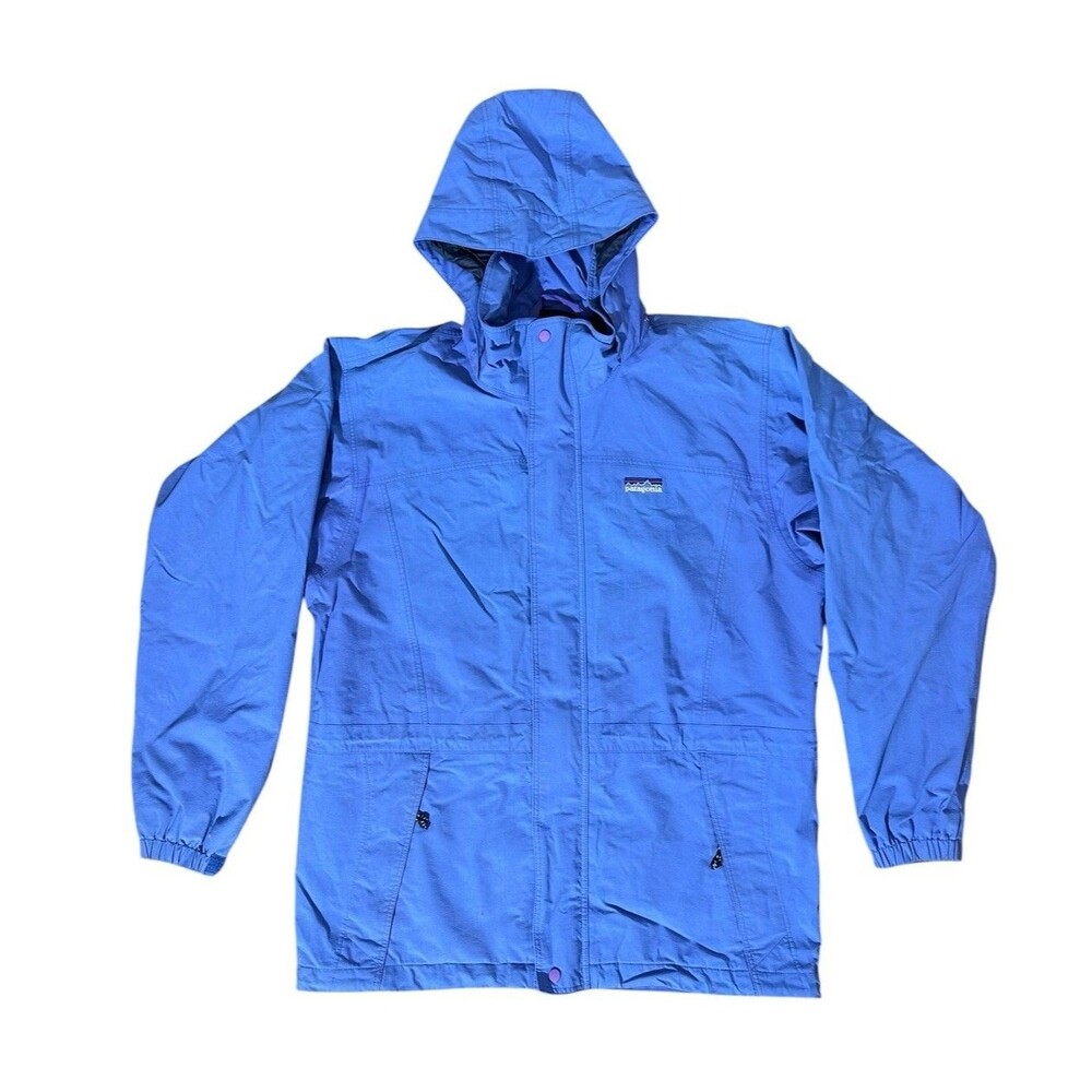 Patagonia Womens Coat Parka Jacket Blue Sz Medium 83640 Gore-Tex Liquid Sky VTG